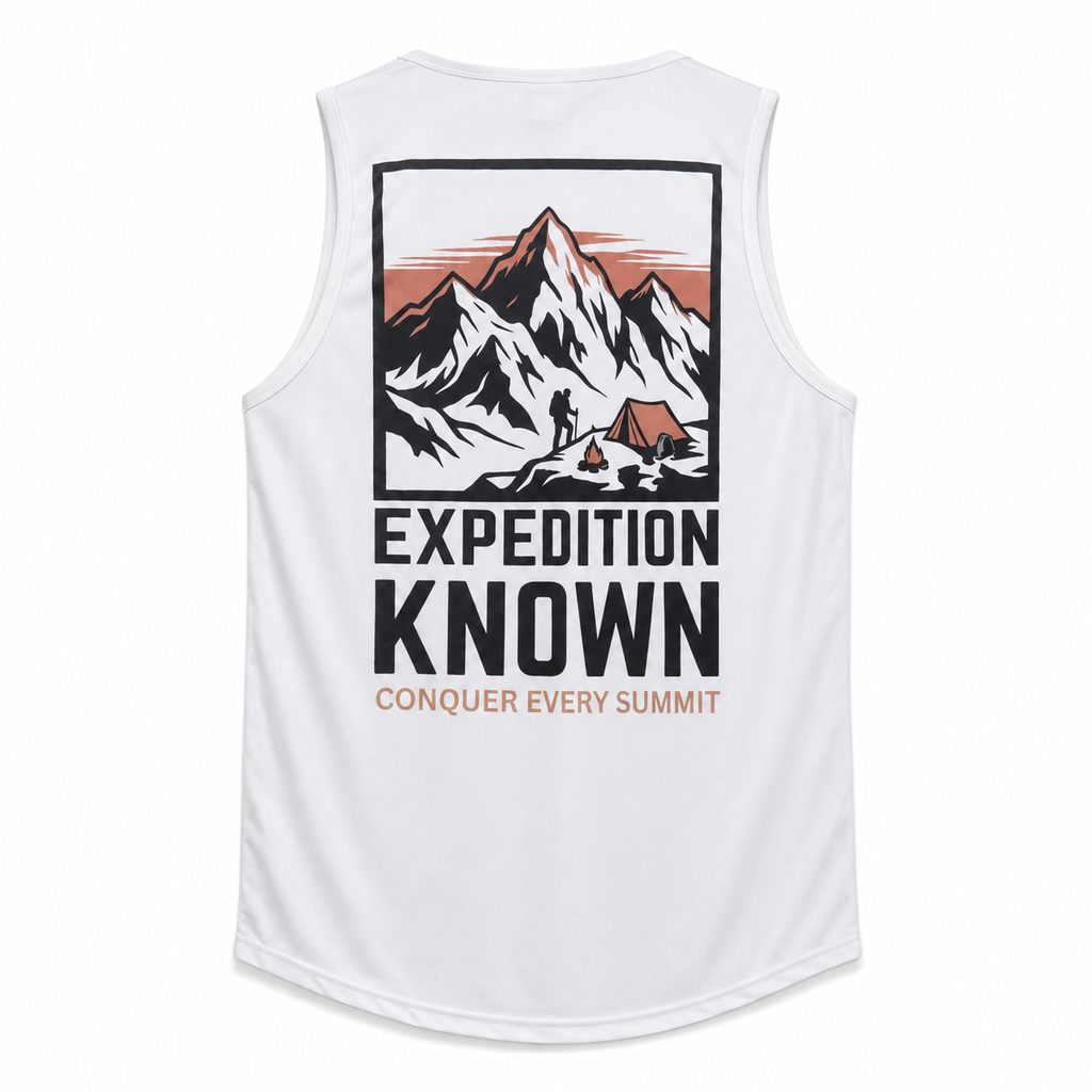 Conquer Every Summit Cutoff Tank Top