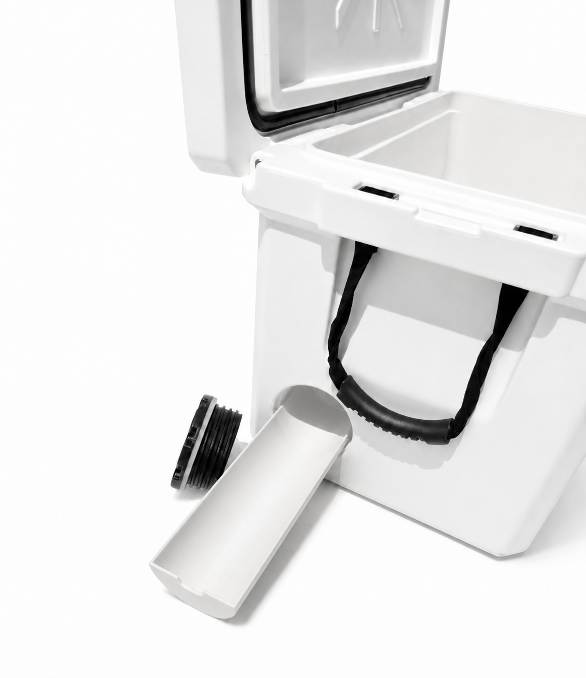 137L White— L Series 55-Quart Cooler